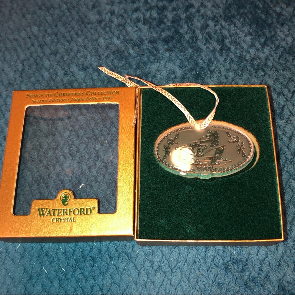 Waterford Crystal Ornament- Authentic 1997